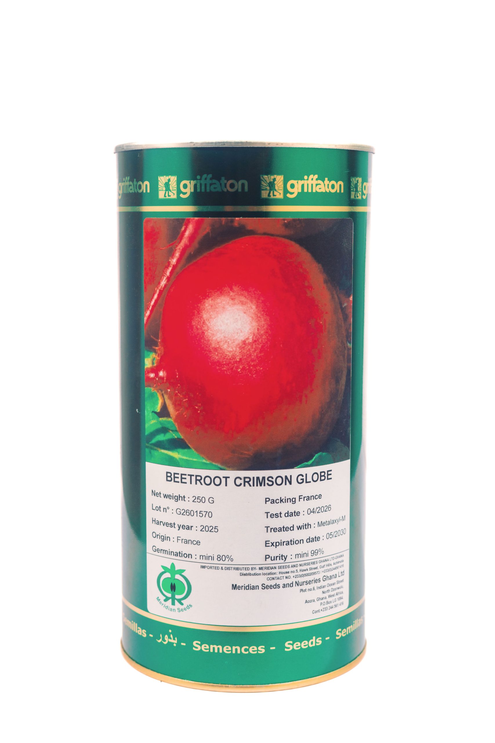 Beetroot Crimson Globe (250 g)
